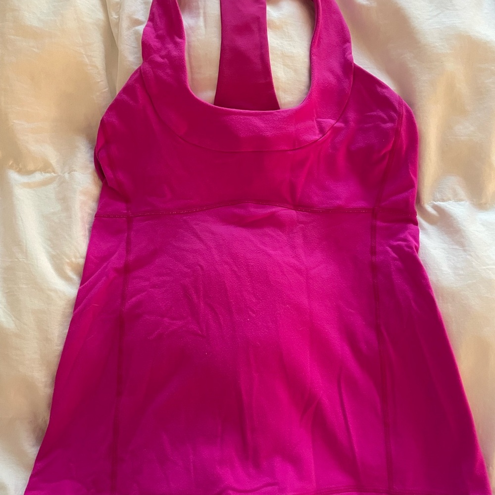 lululemon athletica Pink Tank Top